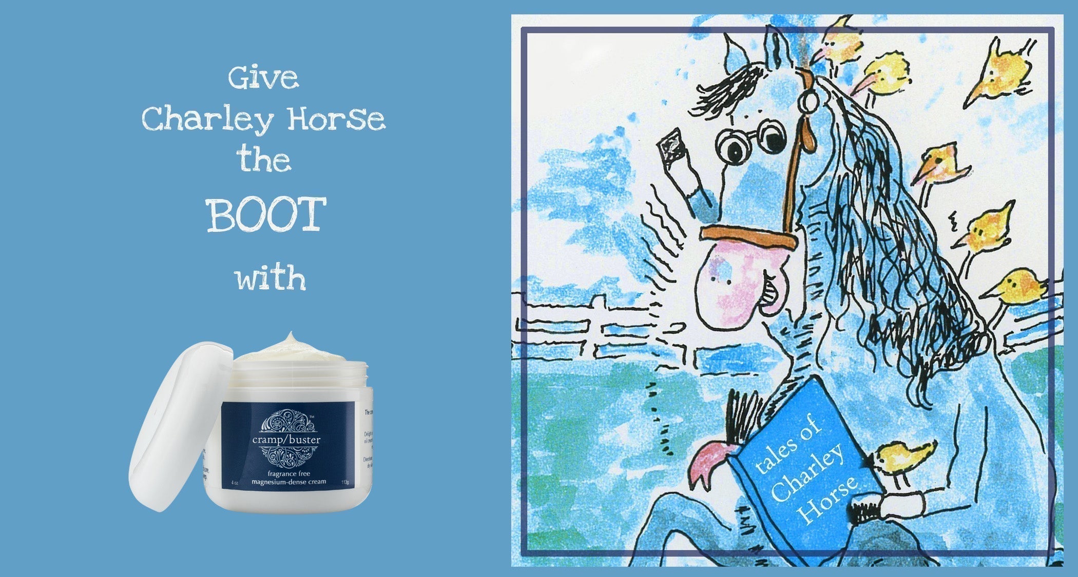 Has Charley Horse got you all cramped up?